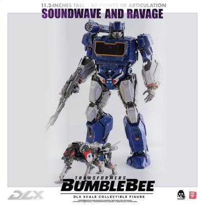 Transformers Bumblebee Pack de 2 Figuras 1/6 DLX Soundwave & Ravage 28 cm