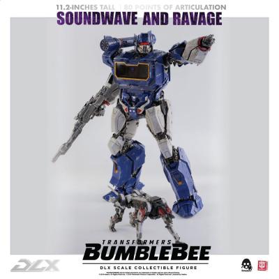 Transformers Bumblebee Pack de 2 Figuras 1/6 DLX Soundwave & Ravage 28 cm