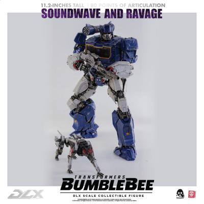 Transformers Bumblebee Pack de 2 Figuras 1/6 DLX Soundwave & Ravage 28 cm