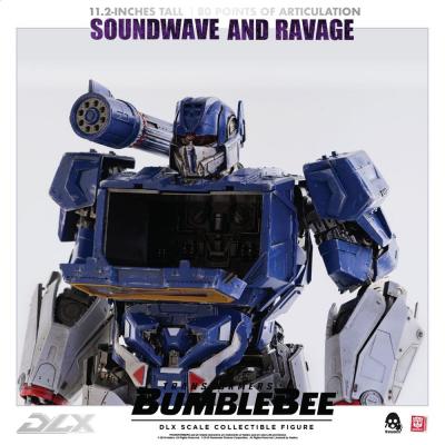 Transformers Bumblebee Pack de 2 Figuras 1/6 DLX Soundwave & Ravage 28 cm