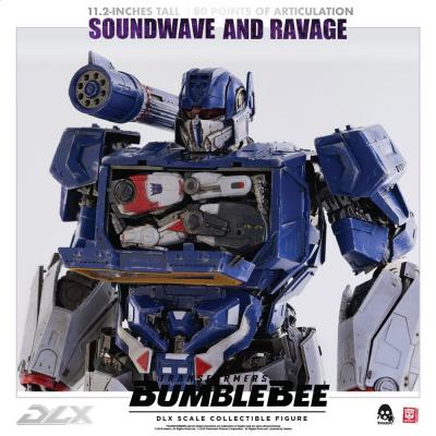 Transformers Bumblebee Pack de 2 Figuras 1/6 DLX Soundwave & Ravage 28 cm