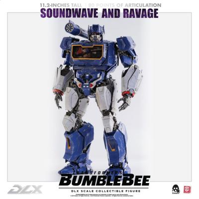 Transformers Bumblebee Pack de 2 Figuras 1/6 DLX Soundwave & Ravage 28 cm
