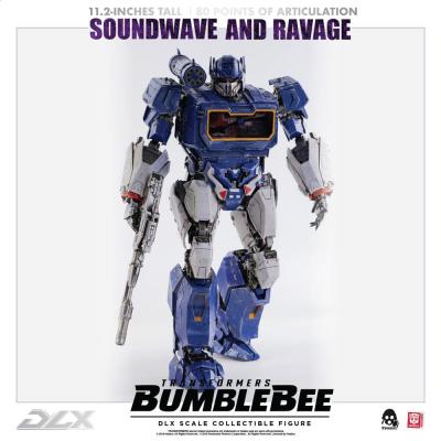 Transformers Bumblebee Pack de 2 Figuras 1/6 DLX Soundwave & Ravage 28 cm