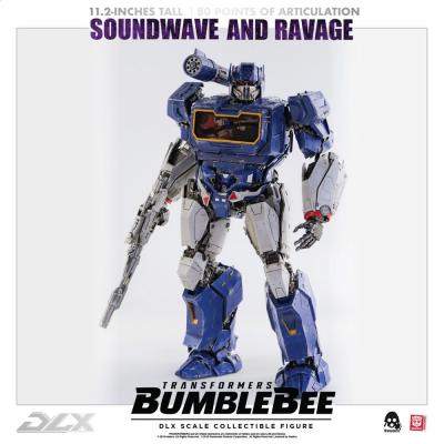 Transformers Bumblebee Pack de 2 Figuras 1/6 DLX Soundwave & Ravage 28 cm