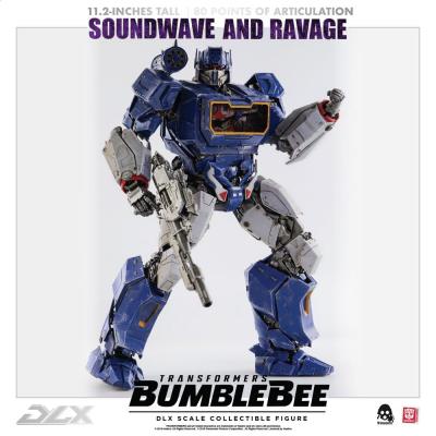 Transformers Bumblebee Pack de 2 Figuras 1/6 DLX Soundwave & Ravage 28 cm