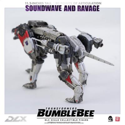 Transformers Bumblebee Pack de 2 Figuras 1/6 DLX Soundwave & Ravage 28 cm