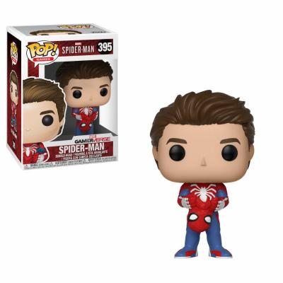 Spider-Man POP! Games Vinyl Figura Unmasked Spider-Man 9 cm