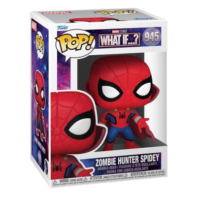 Marvel What If...? POP! TV Vinyl Figura Zombie Hunter Spidey 9 cm