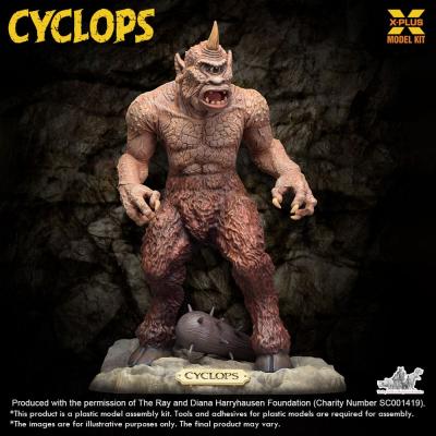 Cyclops figura Plastic Model Kit 1/72 Renewal Package 23 cm