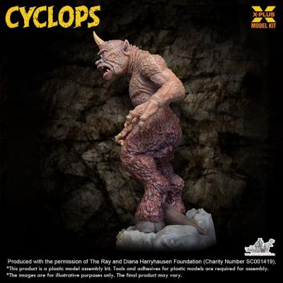 Cyclops figura Plastic Model Kit 1/72 Renewal Package 23 cm