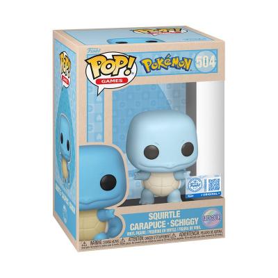 Pokemon POP! Games Vinyl Figura Squirtle (SftClr) 9 cm