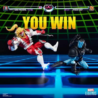 Marvel Legends Gamerverse Pack de 2 Figuras War Machine vs. Omega Red 15 cm
