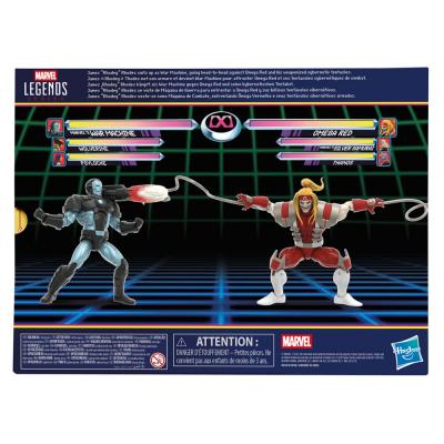 Marvel Legends Gamerverse Pack de 2 Figuras War Machine vs. Omega Red 15 cm