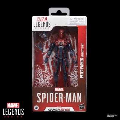 Spider-Man Marvel Legends Gamerverse Figura Peter Parker Velocity Suit 15 cm