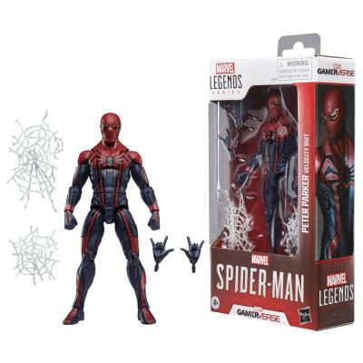 Spider-Man Marvel Legends Gamerverse Figura Peter Parker Velocity Suit 15 cm