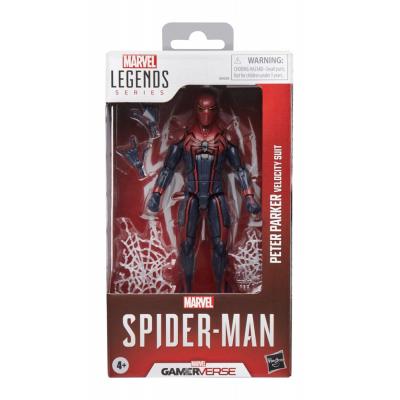 Spider-Man Marvel Legends Gamerverse Figura Peter Parker Velocity Suit 15 cm