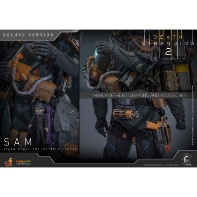 Death Stranding 2: On the Beach Figura Videogame Masterpiece 1/6 Sam (Deluxe Version) 31 cm