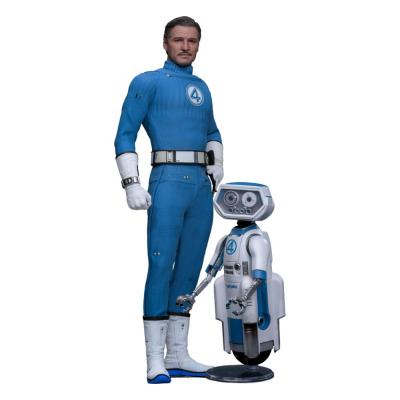 Los Cuatro Fantásticos: primeros pasos Pack de 2 Figuras Movie Masterpiece 1/6 Mister Fantastic & H.E.R.B.I.E. 30 cm