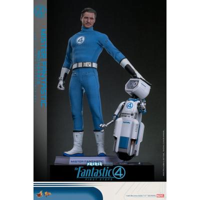 Los Cuatro Fantásticos: primeros pasos Pack de 2 Figuras Movie Masterpiece 1/6 Mister Fantastic & H.E.R.B.I.E. 30 cm
