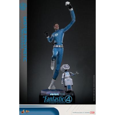 Los Cuatro Fantásticos: primeros pasos Pack de 2 Figuras Movie Masterpiece 1/6 Mister Fantastic & H.E.R.B.I.E. 30 cm