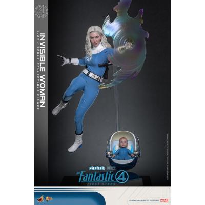 Los Cuatro Fantásticos: primeros pasos Figura Movie Masterpiece 1/6 Invisible Woman 28 cm