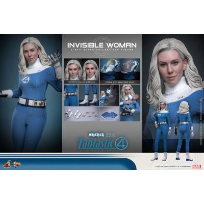 Los Cuatro Fantásticos: primeros pasos Figura Movie Masterpiece 1/6 Invisible Woman 28 cm