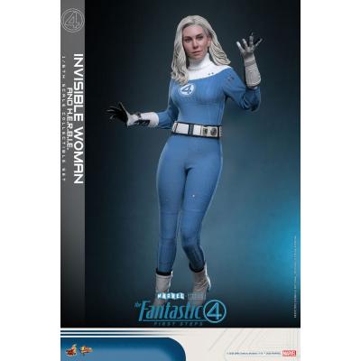 Los Cuatro Fantásticos: primeros pasos Pack de 2 Figuras Movie Masterpiece 1/6 Invisible Woman & H.E.R.B.I.E. 28 cm