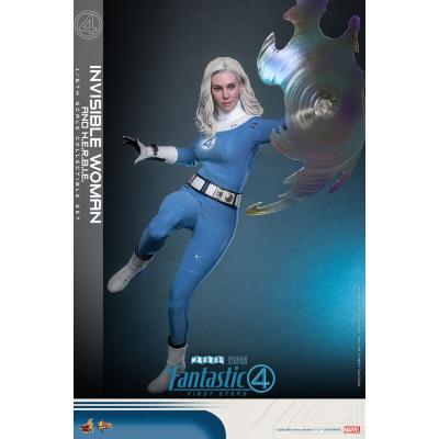 Los Cuatro Fantásticos: primeros pasos Pack de 2 Figuras Movie Masterpiece 1/6 Invisible Woman & H.E.R.B.I.E. 28 cm