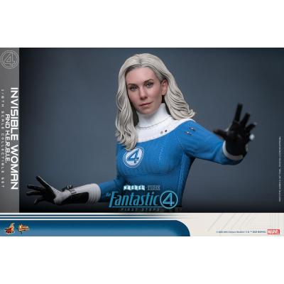 Los Cuatro Fantásticos: primeros pasos Pack de 2 Figuras Movie Masterpiece 1/6 Invisible Woman & H.E.R.B.I.E. 28 cm
