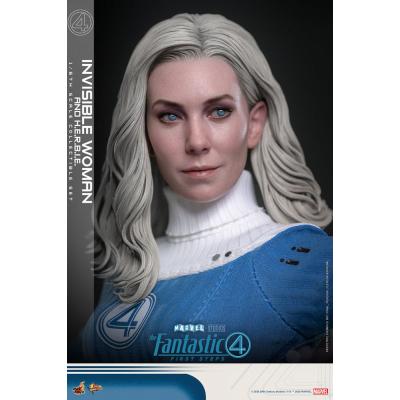 Los Cuatro Fantásticos: primeros pasos Pack de 2 Figuras Movie Masterpiece 1/6 Invisible Woman & H.E.R.B.I.E. 28 cm