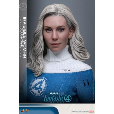Los Cuatro Fantásticos: primeros pasos Pack de 2 Figuras Movie Masterpiece 1/6 Invisible Woman & H.E.R.B.I.E. 28 cm
