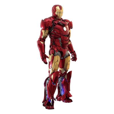 Iron Man Figura Movie Masterpiece Diecast 1/6 Iron Man Mark III (Armor Suit Up Version) 32 cm