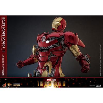 Iron Man Figura Movie Masterpiece Diecast 1/6 Iron Man Mark III (Armor Suit Up Version) 32 cm