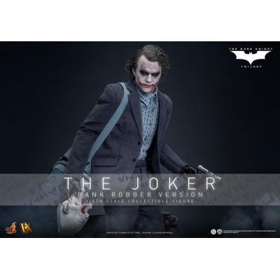 El Caballero oscuro Figura DX 1/6 The Joker (Bank Robber Version) 30 cm