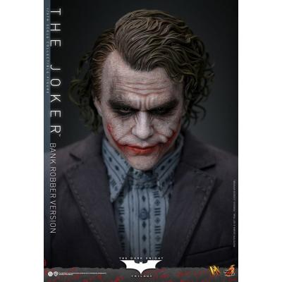 El Caballero oscuro Figura DX 1/6 The Joker (Bank Robber Version) 30 cm