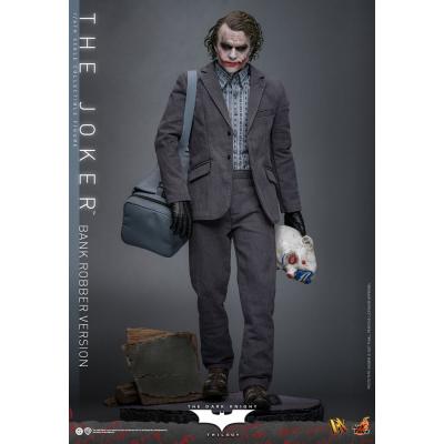 El Caballero oscuro Figura DX 1/6 The Joker (Bank Robber Version) 30 cm