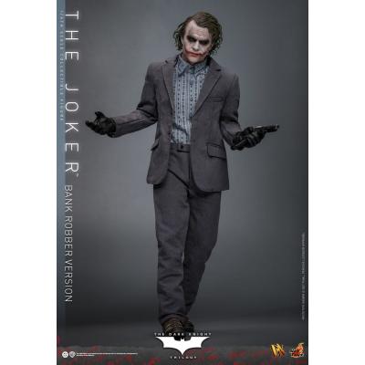 El Caballero oscuro Figura DX 1/6 The Joker (Bank Robber Version) 30 cm