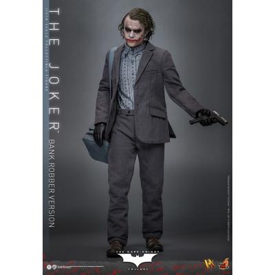 El Caballero oscuro Figura DX 1/6 The Joker (Bank Robber Version) 30 cm