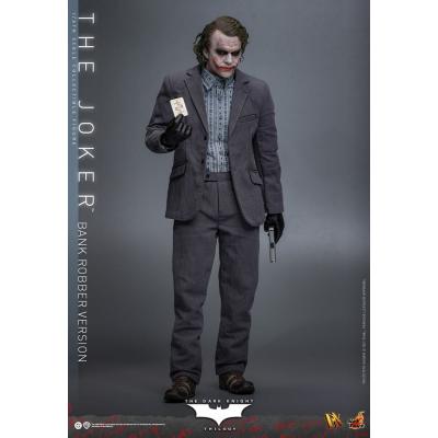 El Caballero oscuro Figura DX 1/6 The Joker (Bank Robber Version) 30 cm