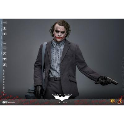 El Caballero oscuro Figura DX 1/6 The Joker (Bank Robber Version) 30 cm
