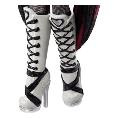 Monster High Muñeca Reel Drama Draculaura en Blanco y Negro