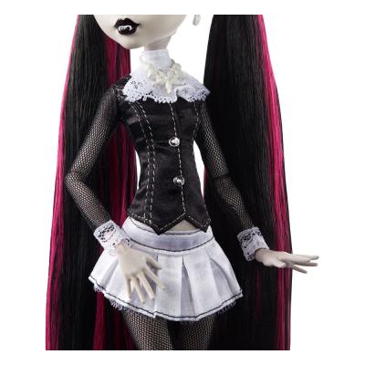 Monster High Muñeca Reel Drama Draculaura en Blanco y Negro