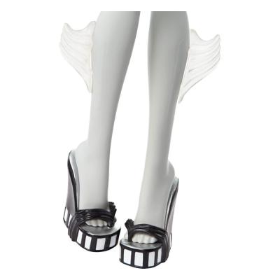 Monster High Muñeca Reel Drama Lagoona Blue en Blanco y Negro