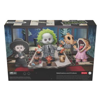 Beetlejuice Pack de 4 Minifiguras Fisher-Price Little People Collector 7 cm