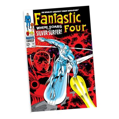 Marvel Collection Estatua PVC 1/6 Silver Surfer (Fantastic Four #72) 25 cm