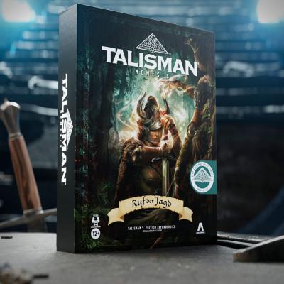 Talisman: Nemesis Expansión del Juego de Mesa Ruf der Jagd *Edición Aléman*