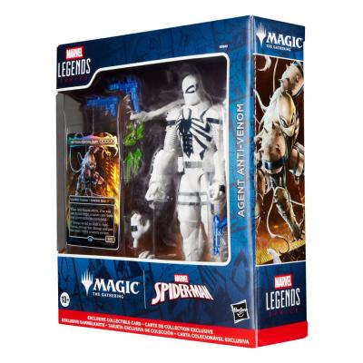 Marvel Legends Magic: The Gathering Figura Agent Anti-Venom (con carta exclusiva metalizada) 15 cm