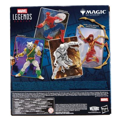 Marvel Legends Magic: The Gathering Figura Agent Anti-Venom (con carta exclusiva metalizada) 15 cm