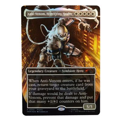 Marvel Legends Magic: The Gathering Figura Agent Anti-Venom (con carta exclusiva metalizada) 15 cm