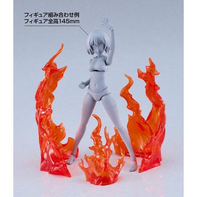 Original Character Accesorios para Figuras The Simple Effect Flames: Red